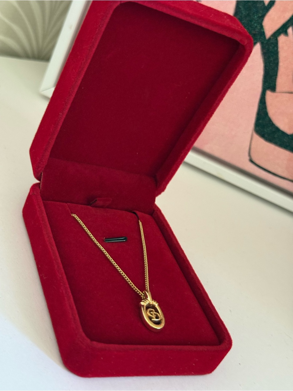 CHRISTIAN DIOR CD Pendant Necklace 💫 - Picture 8 of 10